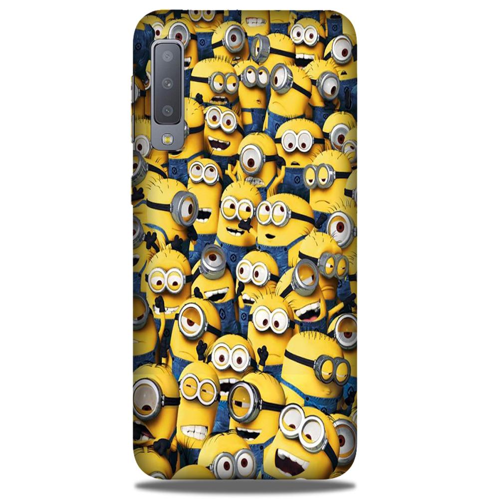 Minions Mobile Back Case for Galaxy A50 (Design - 126) Minions Case for Galaxy A50 (Design - 126)