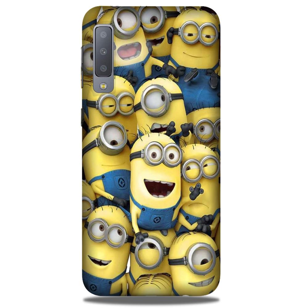 Minions Mobile Back Case for Galaxy A50 (Design - 127) Minions Case for Galaxy A50 (Design - 127)