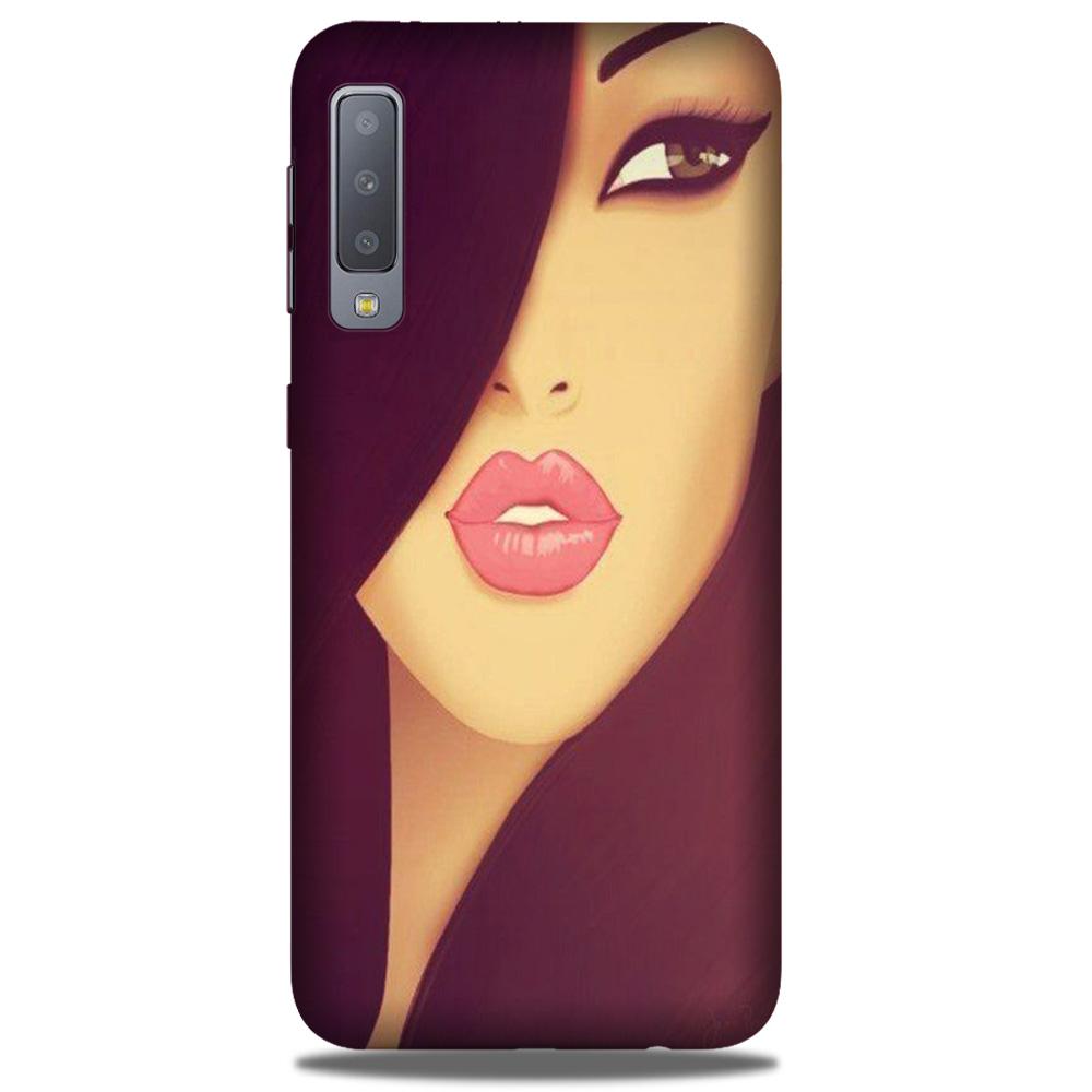 Girlish Mobile Back Case for Galaxy A50 (Design - 130) Girlish Case for Galaxy A50 (Design - 130)