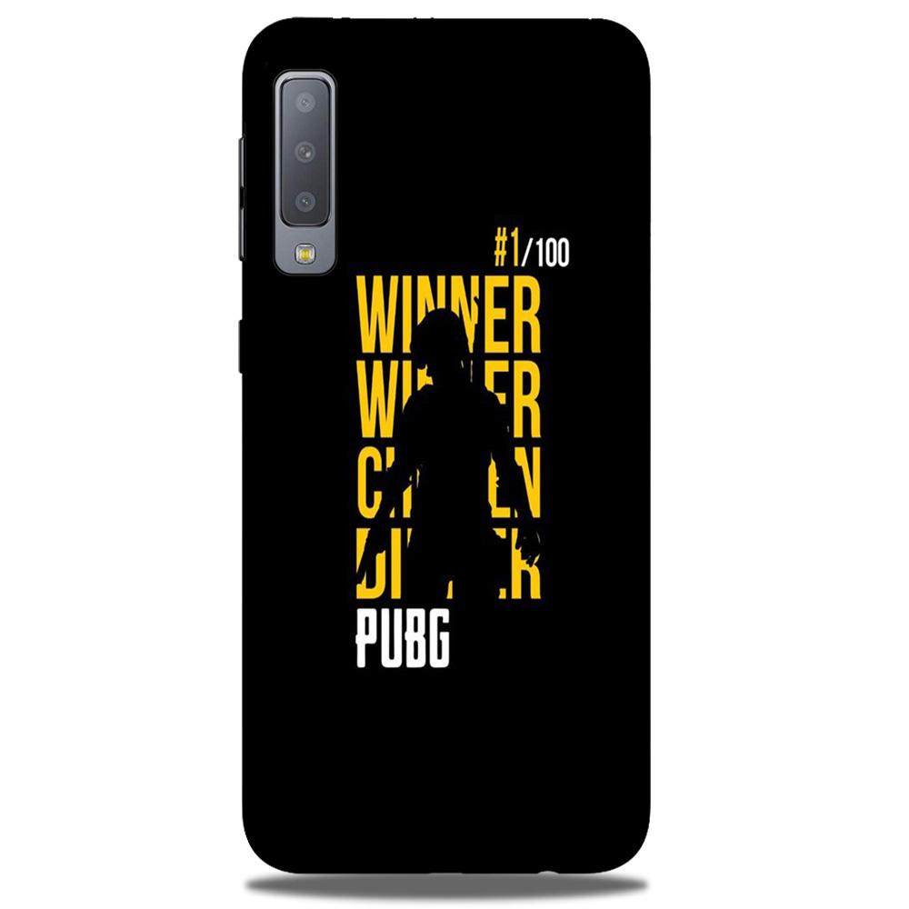 Pubg Winner Winner Mobile Back Case for Galaxy A50 (Design - 177) Pubg Winner Winner Case for Galaxy A50 (Design - 177)