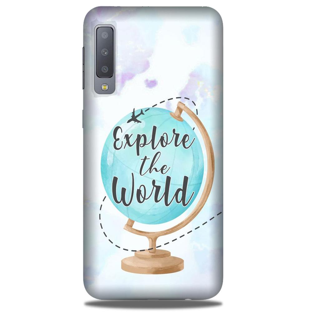 Explore the World Mobile Back Case for Galaxy A50 (Design - 207) Explore the World Case for Galaxy A50 (Design No. 207)
