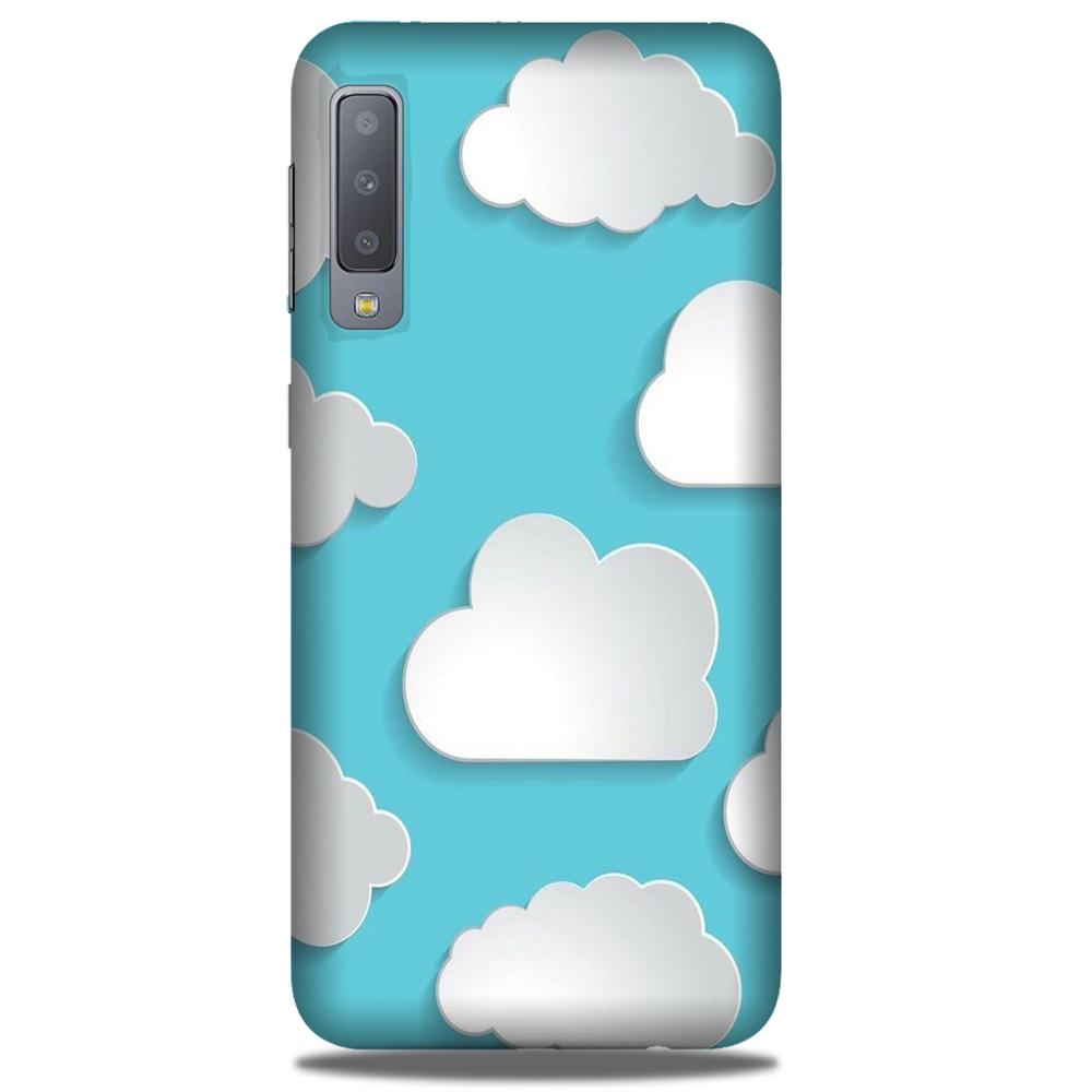 Clouds Mobile Back Case for Galaxy A50 (Design - 210) Clouds Case for Galaxy A50 (Design No. 210)