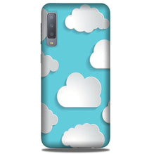 Clouds Mobile Back Case for Galaxy A50 (Design - 210)