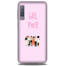 Girl Power Mobile Back Case for Galaxy A50 (Design - 267)