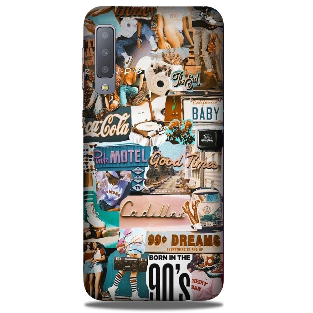 Vintage Design Mobile Back Case for Galaxy A50 (Design - 284) Vintage Design Case for Galaxy A50 (Design No. 284)