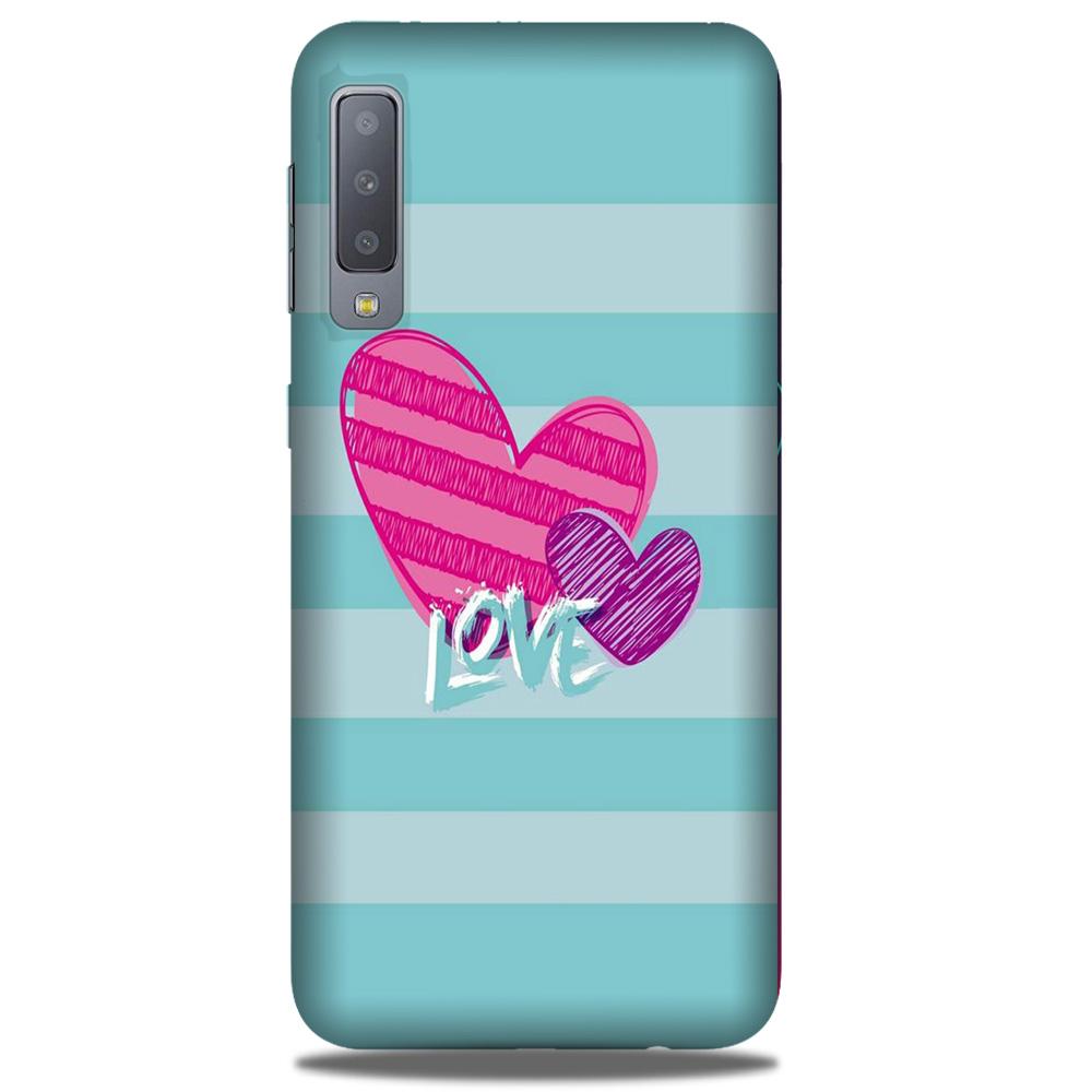 Love Mobile Back Case for Galaxy A50 (Design - 299) Love Case for Galaxy A50 (Design No. 299)