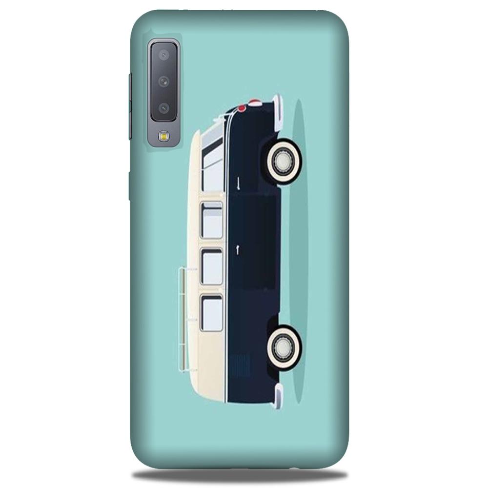Travel Bus Mobile Back Case for Galaxy A50 (Design - 379)