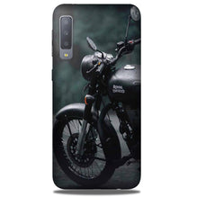 Royal Enfield Mobile Back Case for Galaxy A50 (Design - 380)