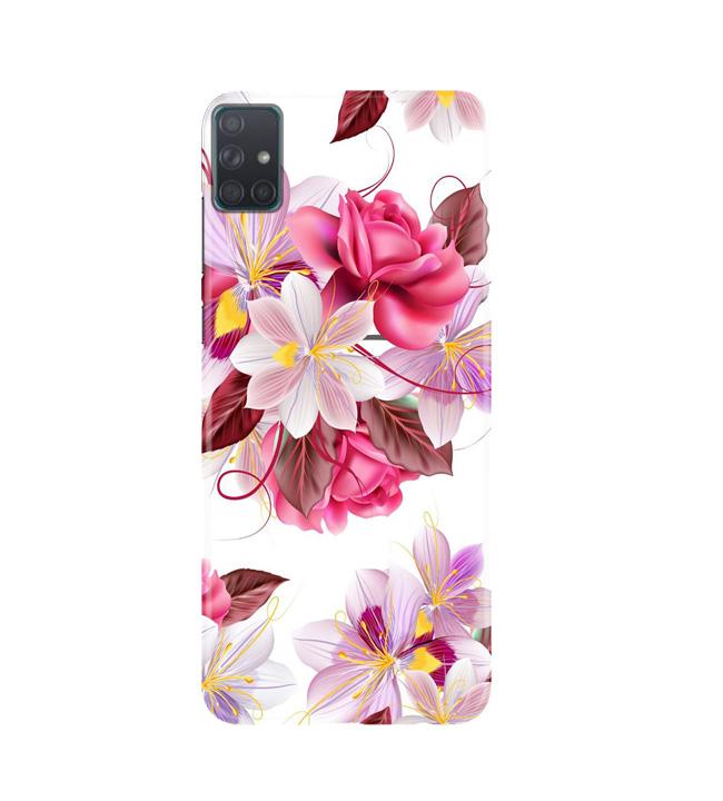 Beautiful flowers Mobile Back Case for Samsung Galaxy A51 (Design - 23) Beautiful flowers Case for Samsung Galaxy A51