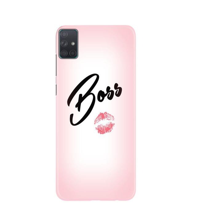 Boss Mobile Back Case for Samsung Galaxy A51 (Design - 59) Boss Case for Samsung Galaxy A51