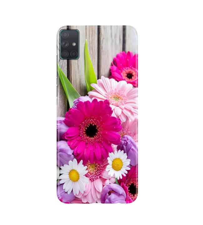 Coloful Daisy2 Mobile Back Case for Samsung Galaxy A51 (Design - 76) Coloful Daisy2 Case for Samsung Galaxy A51