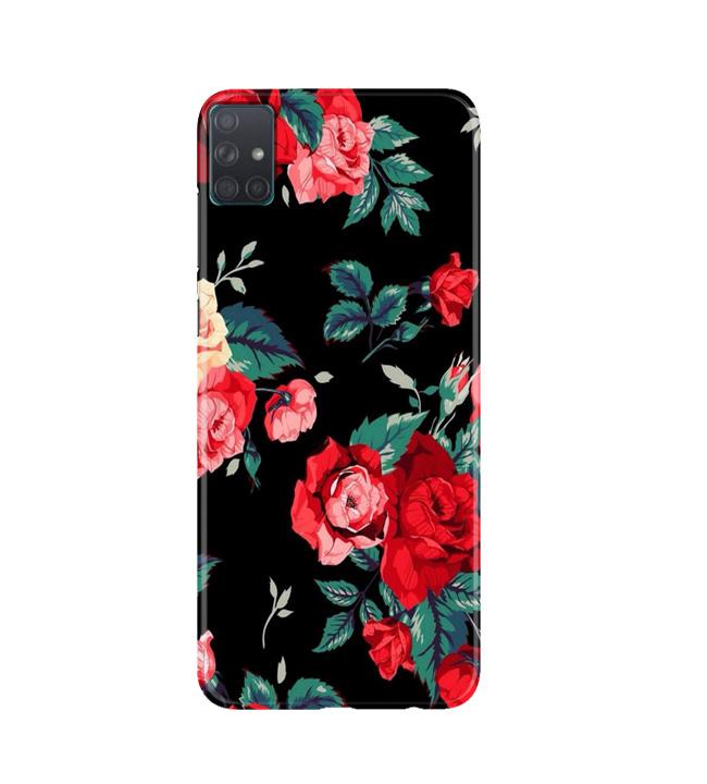 Red Rose2 Mobile Back Case for Samsung Galaxy A51 (Design - 81) Red Rose2 Case for Samsung Galaxy A51