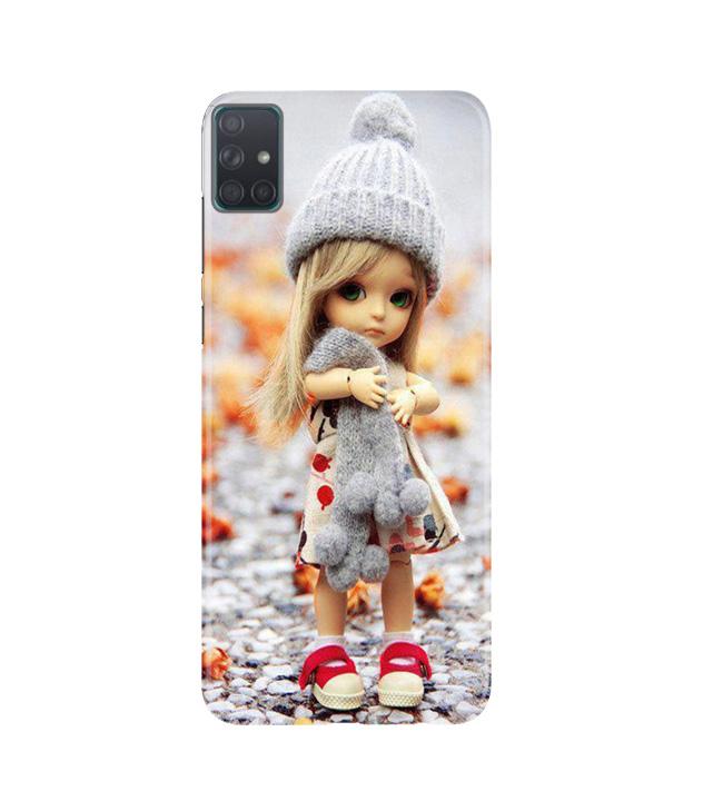 Cute Doll Mobile Back Case for Samsung Galaxy A51 (Design - 93) Cute Doll Case for Samsung Galaxy A51