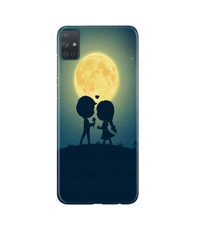 Love Couple Mobile Back Case for Samsung Galaxy A51 (Design - 109) Love Couple Case for Samsung Galaxy A51 (Design - 109)