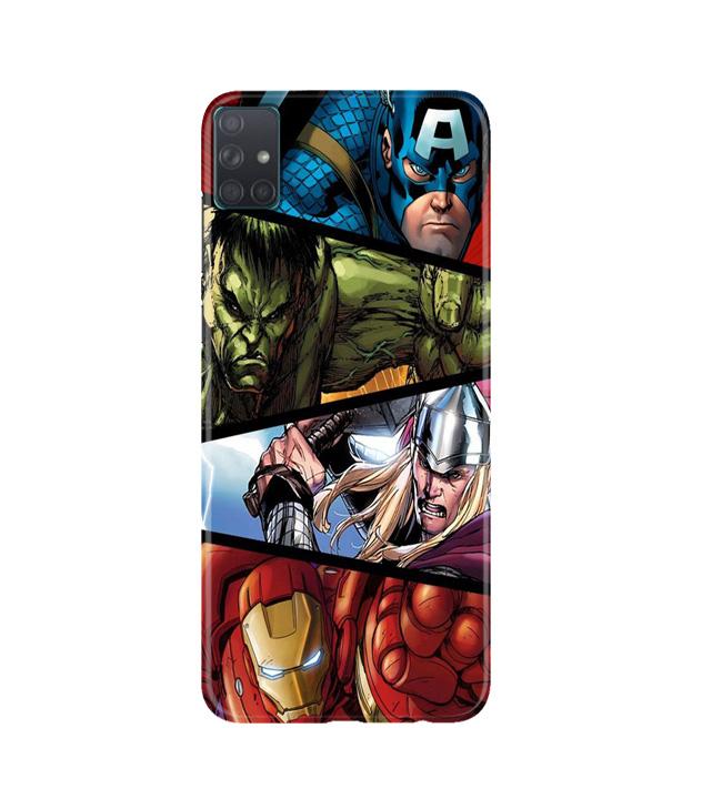 Avengers Superhero Mobile Back Case for Samsung Galaxy A51 (Design - 124) Avengers Superhero Case for Samsung Galaxy A51 (Design - 124)