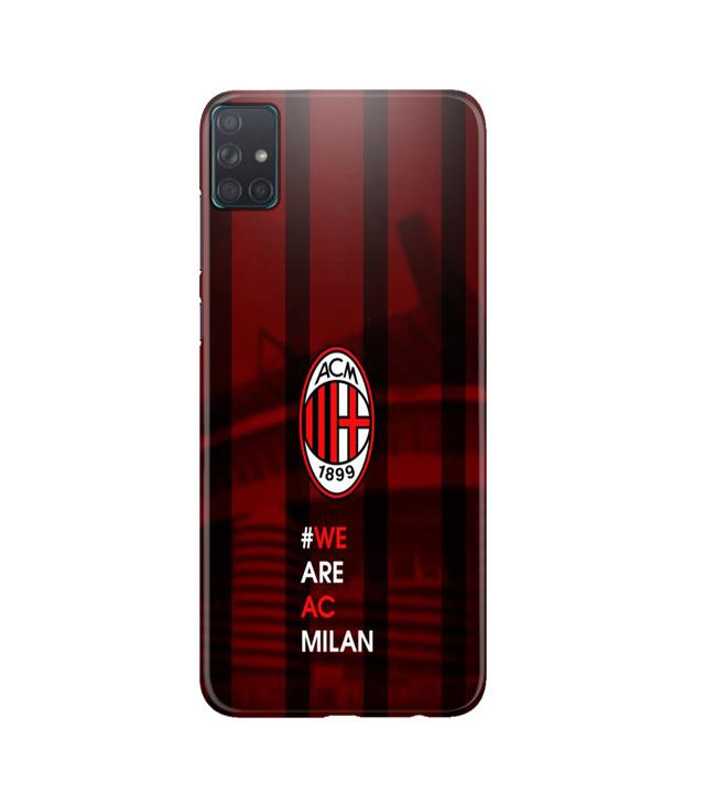 AC Milan Mobile Back Case for Samsung Galaxy A51 (Design - 155) AC Milan Case for Samsung Galaxy A51 (Design - 155)
