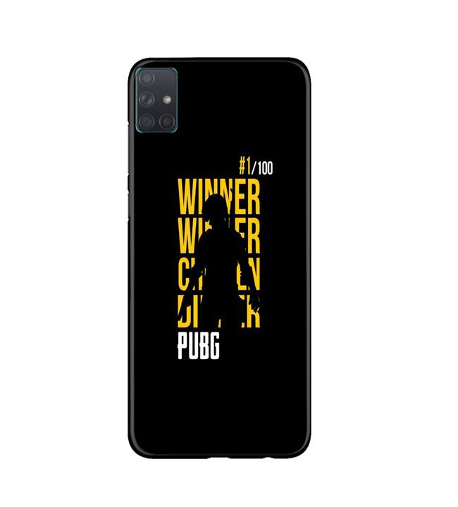 Pubg Winner Winner Mobile Back Case for Samsung Galaxy A51 (Design - 177) Pubg Winner Winner Case for Samsung Galaxy A51 (Design - 177)