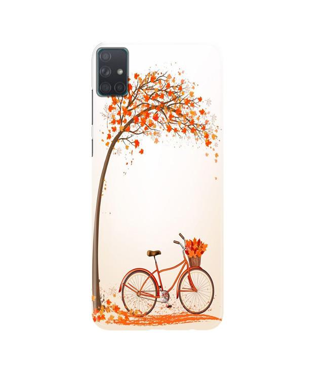 Bicycle Mobile Back Case for Samsung Galaxy A51 (Design - 192) Bicycle Case for Samsung Galaxy A51 (Design - 192)