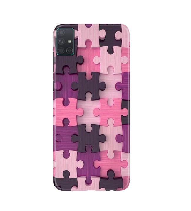 Puzzle Mobile Back Case for Samsung Galaxy A51 (Design - 199) Puzzle Case for Samsung Galaxy A51 (Design - 199)