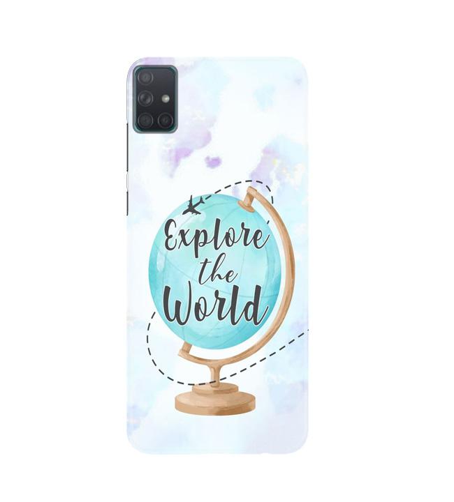 Explore the World Mobile Back Case for Samsung Galaxy A51 (Design - 207) Explore the World Case for Samsung Galaxy A51 (Design No. 207)
