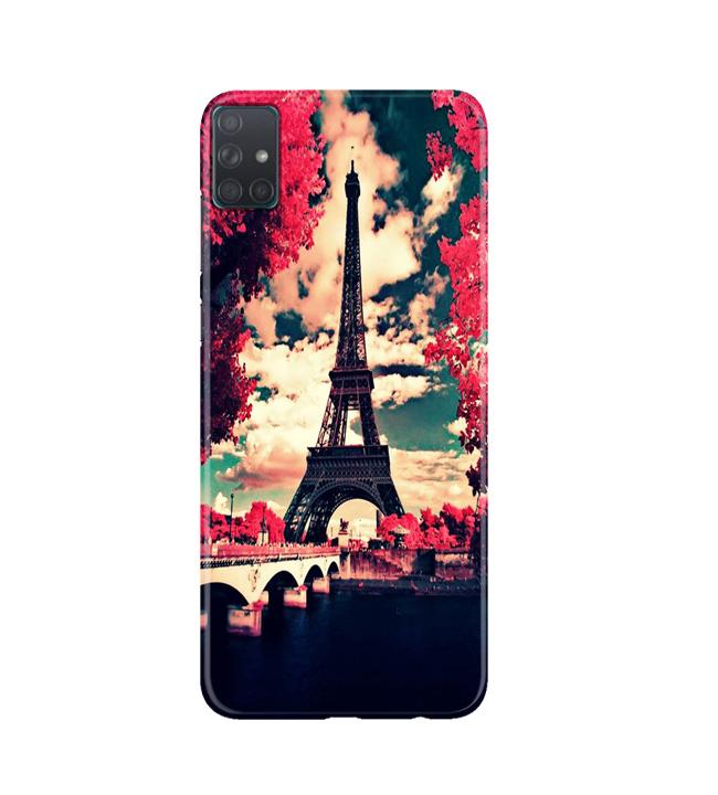 Eiffel Tower Mobile Back Case for Samsung Galaxy A51 (Design - 212) Eiffel Tower Case for Samsung Galaxy A51 (Design No. 212)