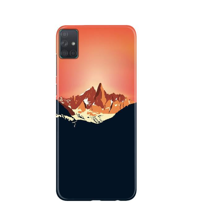 Mountains Mobile Back Case for Samsung Galaxy A51 (Design - 227) Mountains Case for Samsung Galaxy A51 (Design No. 227)
