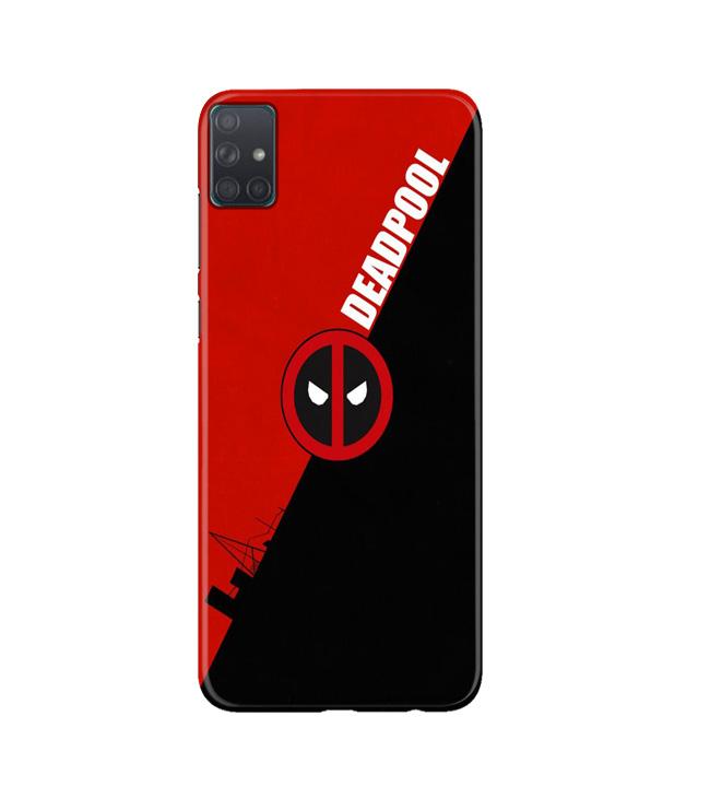 Deadpool Mobile Back Case for Samsung Galaxy A51 (Design - 248) Deadpool Case for Samsung Galaxy A51 (Design No. 248)