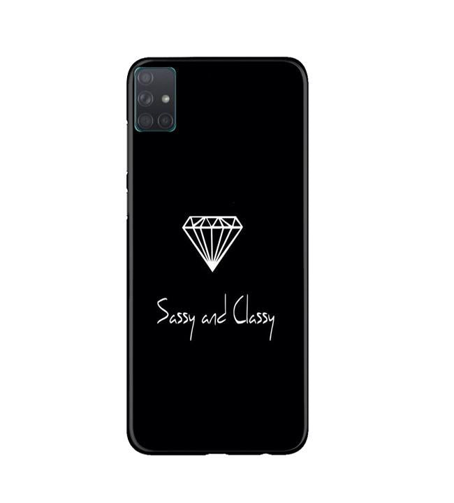 Sassy and Classy Mobile Back Case for Samsung Galaxy A51 (Design - 264) Sassy and Classy Case for Samsung Galaxy A51 (Design No. 264)