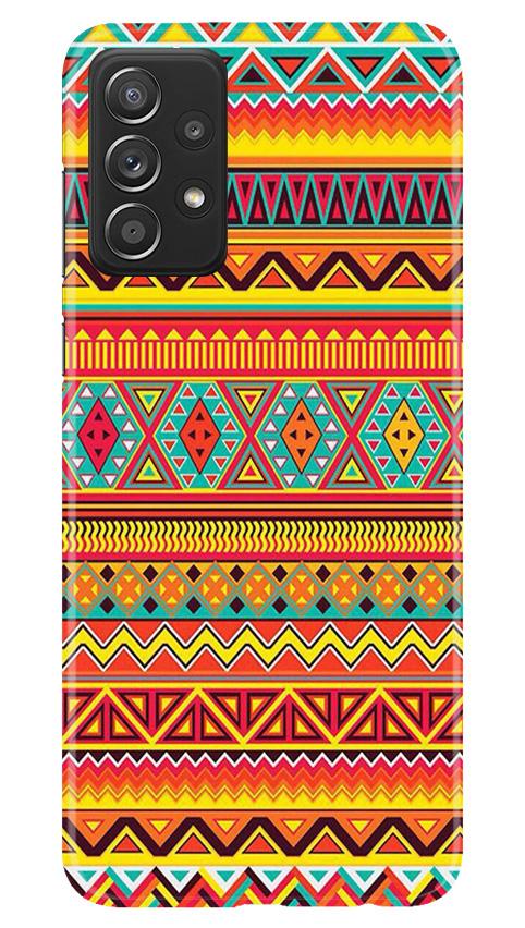 Zigzag line pattern Mobile Back Case for Samsung Galaxy A52 (Design - 4) Zigzag line pattern Case for Samsung Galaxy A52