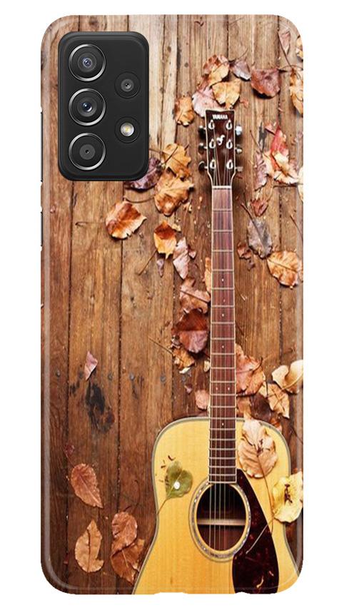 Guitar Mobile Back Case for Samsung Galaxy A52 (Design - 43) Guitar Case for Samsung Galaxy A52