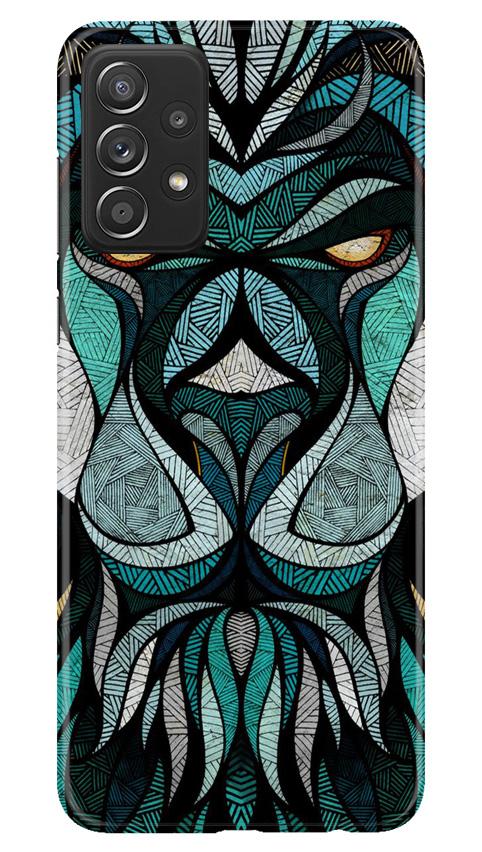 Lion Mobile Back Case for Samsung Galaxy A72 (Design - 97) Lion Case for Samsung Galaxy A72