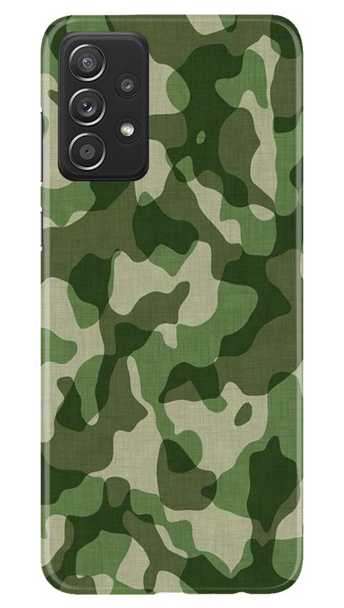 Army Camouflage Mobile Back Case for Samsung Galaxy A52 (Design - 106) Army Camouflage Case for Samsung Galaxy A52 (Design - 106)