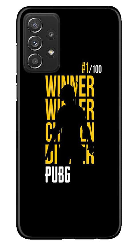 Pubg Winner Winner Mobile Back Case for Samsung Galaxy A52 (Design - 177) Pubg Winner Winner Case for Samsung Galaxy A52 (Design - 177)