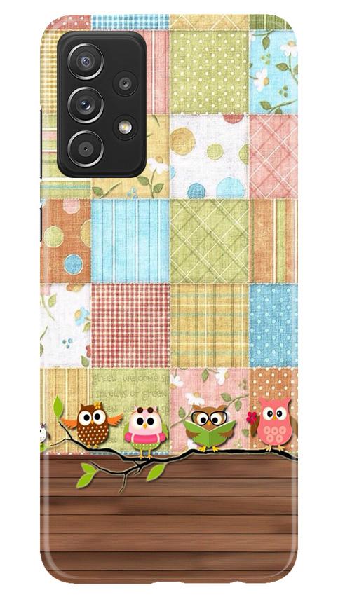 Owls Mobile Back Case for Samsung Galaxy A52 (Design - 202) Owls Case for Samsung Galaxy A52 (Design - 202)