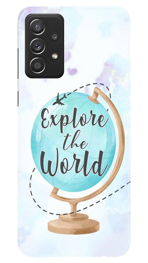 Explore the World Mobile Back Case for Samsung Galaxy A52 (Design - 207) Explore the World Case for Samsung Galaxy A52 (Design No. 207)