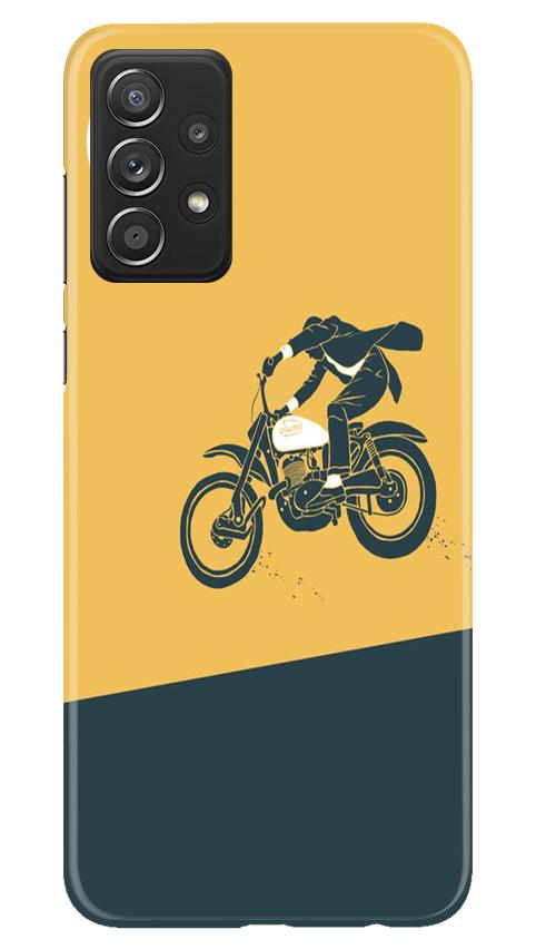 Bike Lovers Mobile Back Case for Samsung Galaxy A72 (Design - 256) Bike Lovers Case for Samsung Galaxy A72 (Design No. 256)