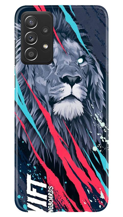 Lion Mobile Back Case for Samsung Galaxy A72 (Design - 278) Lion Case for Samsung Galaxy A72 (Design No. 278)