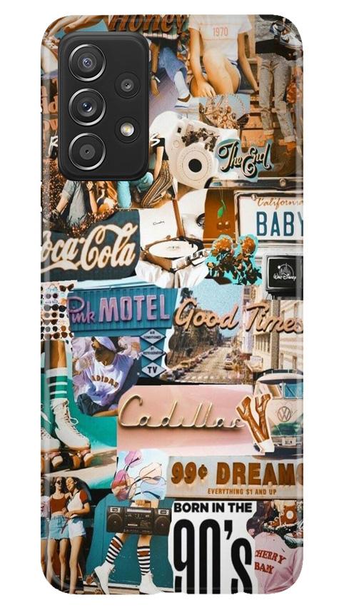 Vintage Design Mobile Back Case for Samsung Galaxy A52 (Design - 284) Vintage Design Case for Samsung Galaxy A52 (Design No. 284)