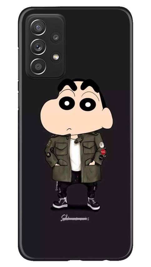 Shin Chan Mobile Back Case for Samsung Galaxy A52 (Design - 391)