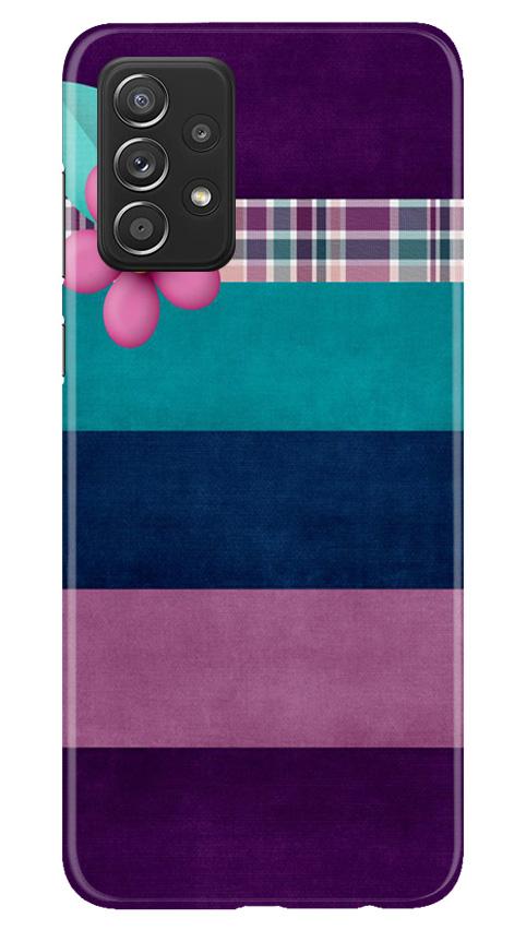 Purple Blue Mobile Back Case for Samsung Galaxy A52s 5G (Design - 37) Purple Blue Case for Samsung Galaxy A52s 5G
