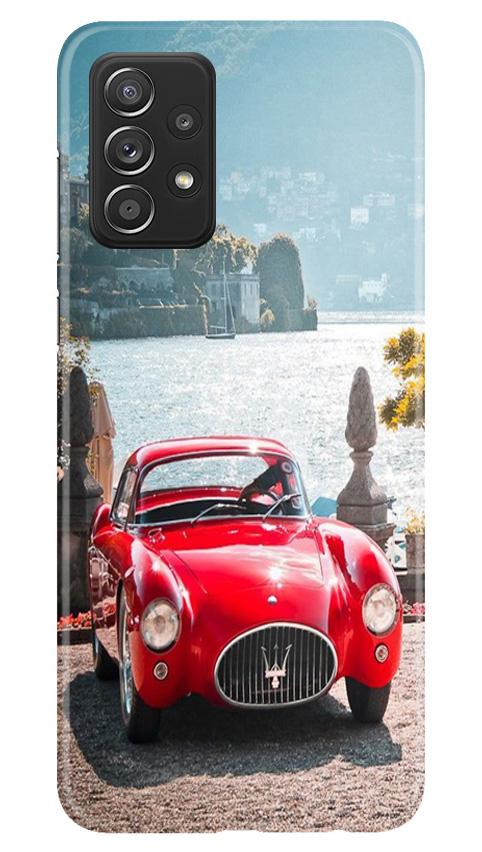 Vintage Car Mobile Back Case for Samsung Galaxy A52 5G (Design - 51) Vintage Car Case for Samsung Galaxy A52 5G