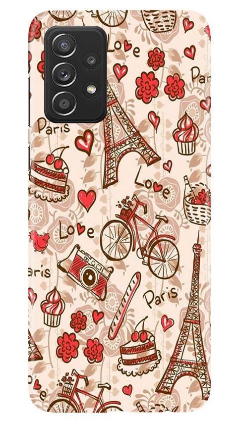 Love Paris Mobile Back Case for Samsung Galaxy A52 5G (Design - 103) Love Paris Case for Samsung Galaxy A52 5G (Design - 103)