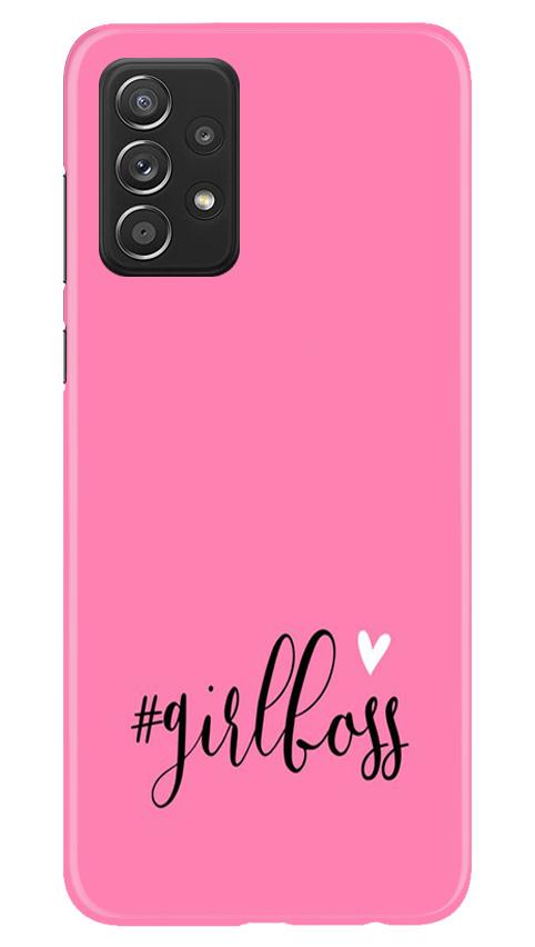 Girl Boss Pink Mobile Back Case for Samsung Galaxy A52s 5G (Design - 269) Girl Boss Pink Case for Samsung Galaxy A52s 5G (Design No. 269)