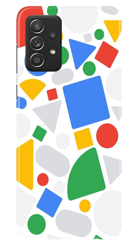 Circul Squar & Tringle Art Mobile Back Case for Samsung Galaxy A23 (Design - 18) Circul Squar & Tringle Art Case for Samsung Galaxy A23