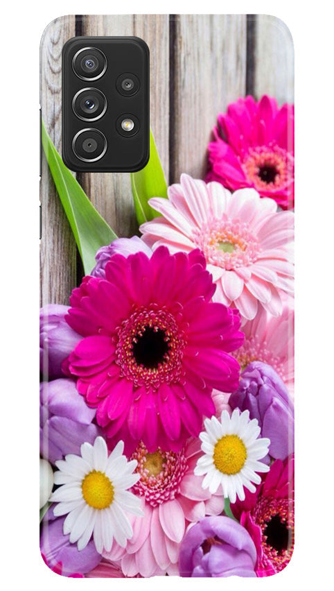 Coloful Daisy2 Mobile Back Case for Samsung Galaxy A73 5G (Design - 76) Coloful Daisy2 Case for Samsung Galaxy A73 5G