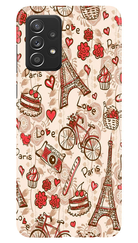Love Paris Mobile Back Case for Samsung Galaxy A73 5G (Design - 103) Love Paris Case for Samsung Galaxy A73 5G (Design - 103)
