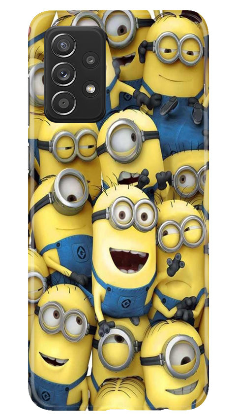 Minions Mobile Back Case for Samsung Galaxy A23 (Design - 127) Minions Case for Samsung Galaxy A23 (Design - 127)