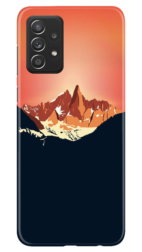 Mountains Mobile Back Case for Samsung Galaxy A73 5G (Design - 196) Mountains Case for Samsung Galaxy A73 5G (Design No. 196)