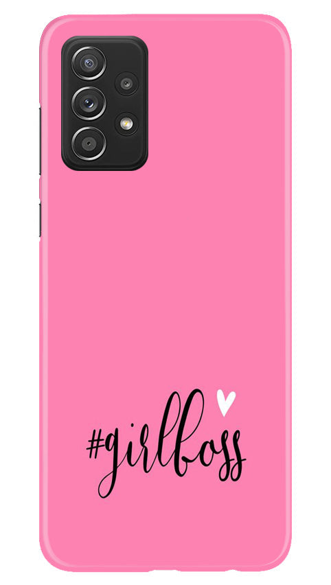 Girl Boss Black Mobile Back Case for Samsung Galaxy A53 (Design - 237) Girl Boss Black Case for Samsung Galaxy A53 (Design No. 237)