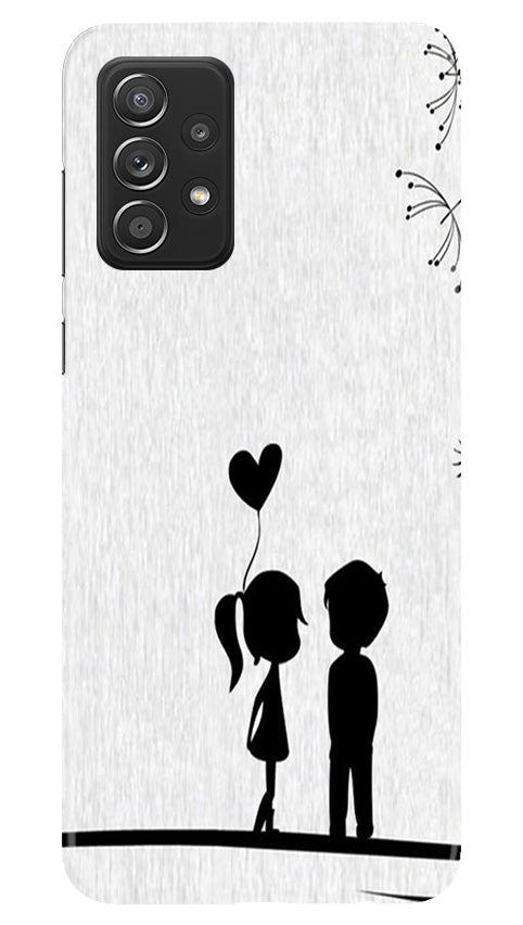 Cute Kid Couple Mobile Back Case for Samsung Galaxy A23 (Design - 252) Cute Kid Couple Case for Samsung Galaxy A23 (Design No. 252)